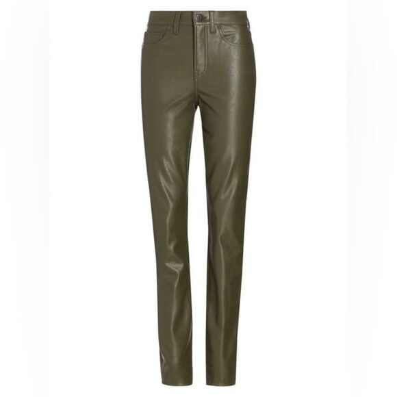 Veronica Beard NWT Debbie Faux Leather Skinny Jeans in Loren Size 29 MSRP $298 - Picture 7 of 7